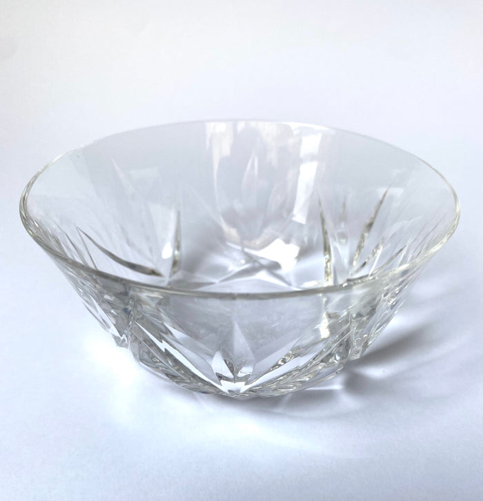 Set of 2 Saint Louis crystal fruit bowls, Monaco model