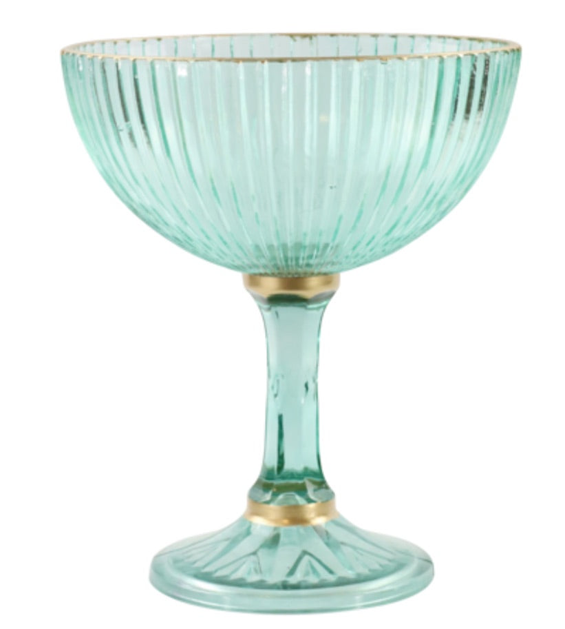 Riviera azure cake stand