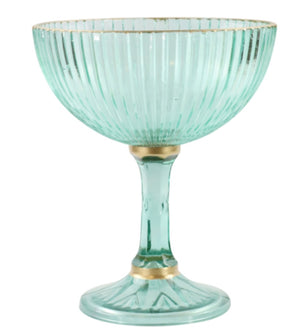 Riviera azure cake stand