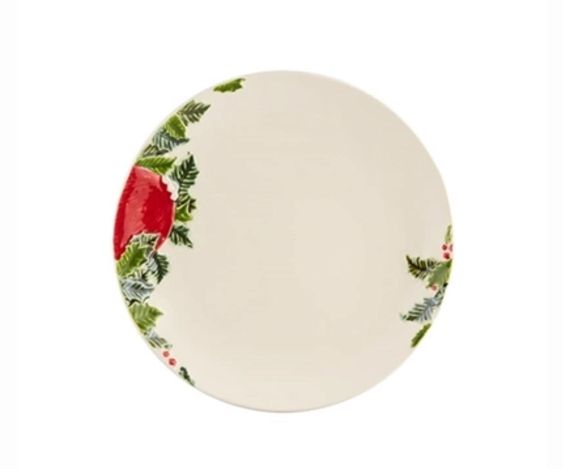 Assiette avec décoration de Noël