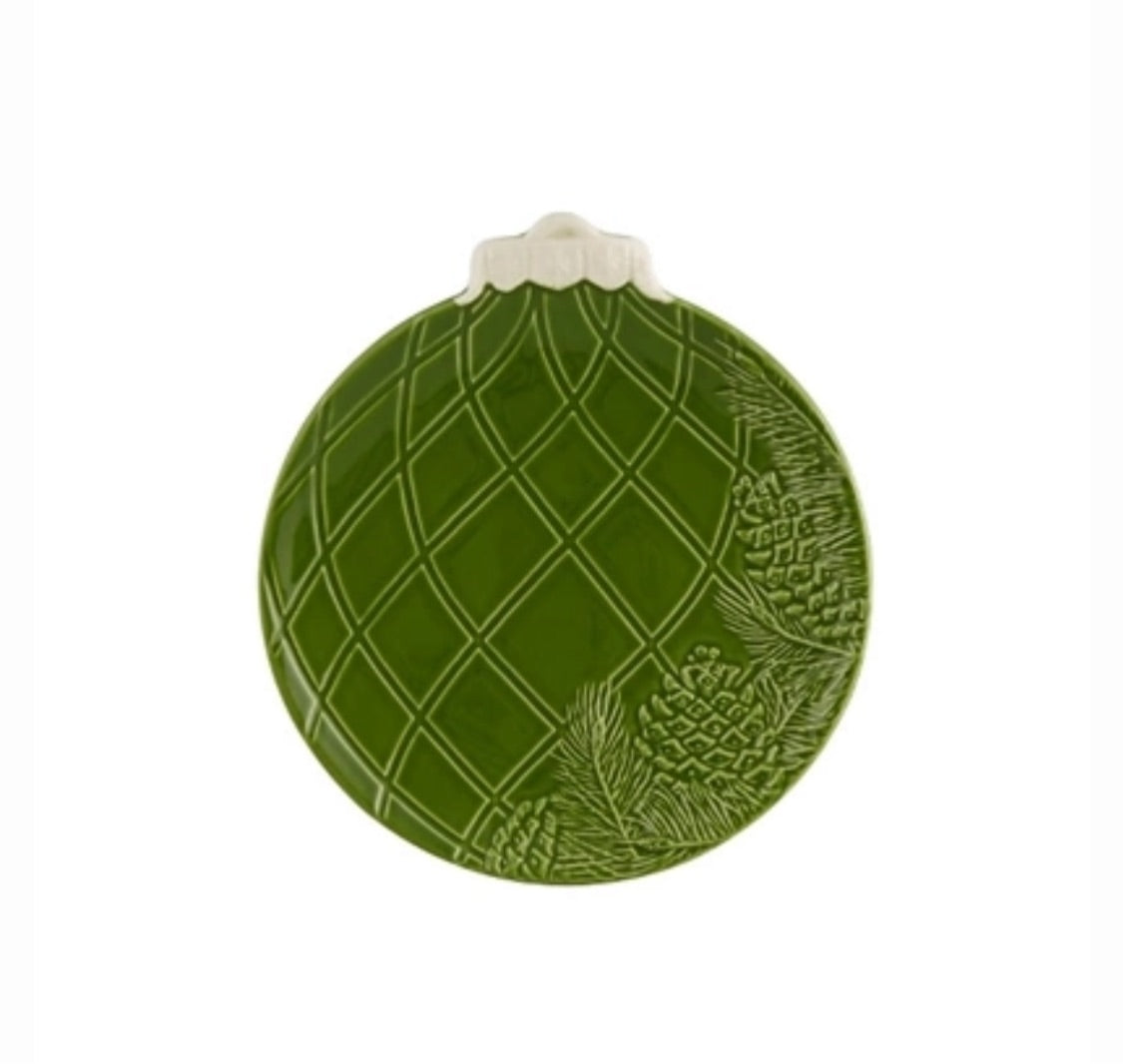 Fruit plate with Christmas decoration 