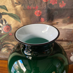 Vaso Aurora verde bosco h cm 29
