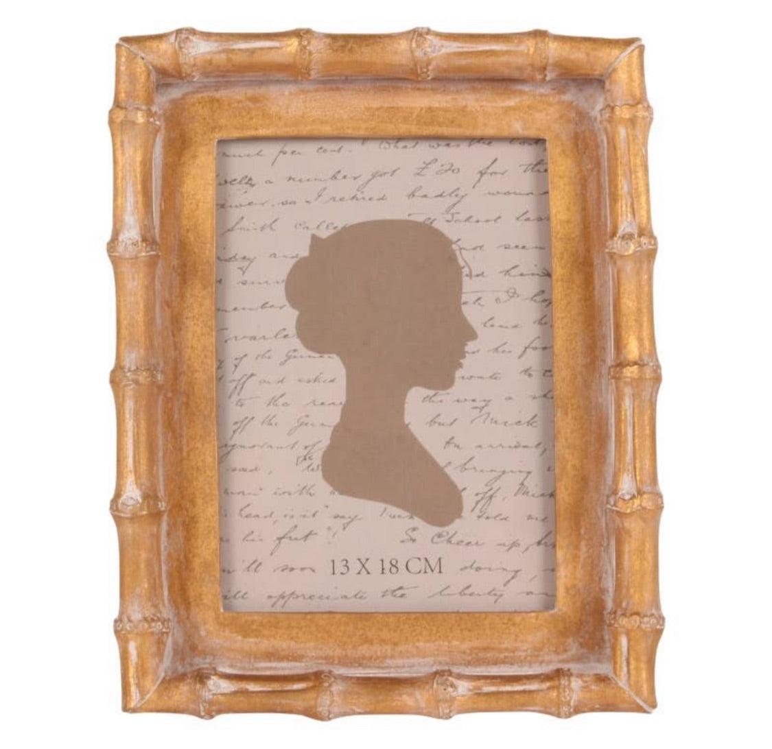 Bamboo resin frame