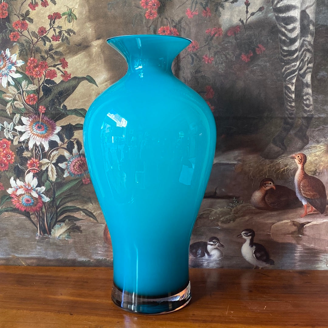 Vaso Aurora turchese cm 42