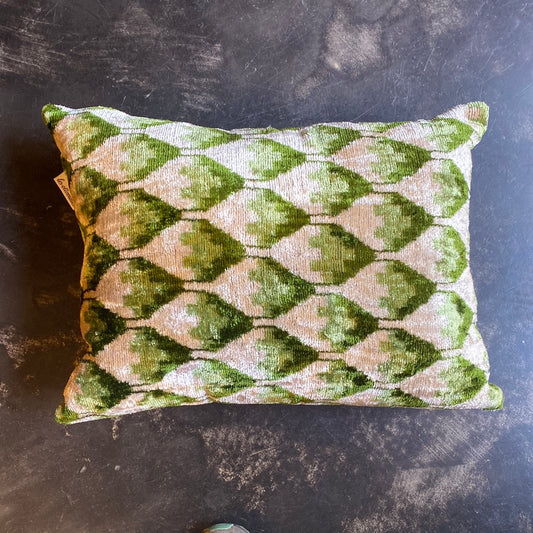 One side velvet cushion