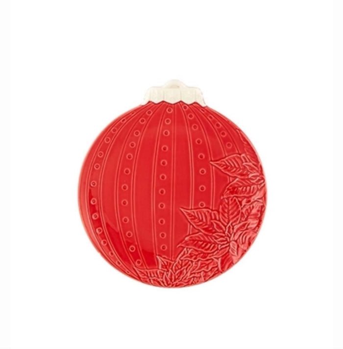 Fruit plate with Christmas decoration 
