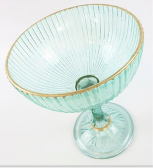 Riviera azure cake stand