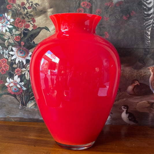 Vase Aurore rouge 38,5 cm