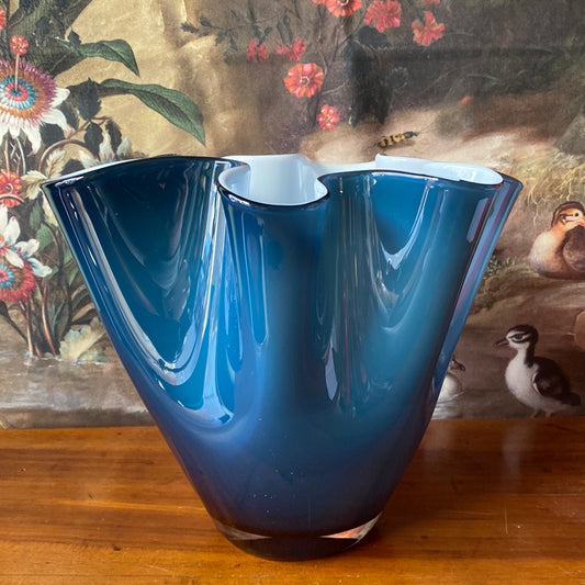 Vase Vague Bleue